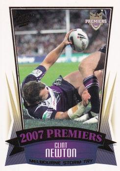 2007 Select Premiers Melbourne Storm #PC22 Clint Newton Front